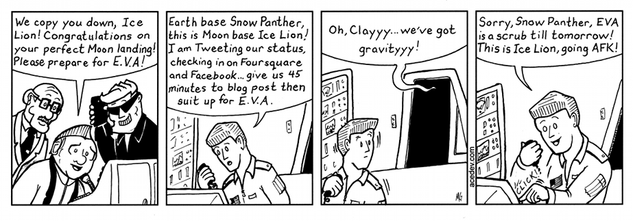 acedev comic, webcomic for Monday 17 Oct 2016
