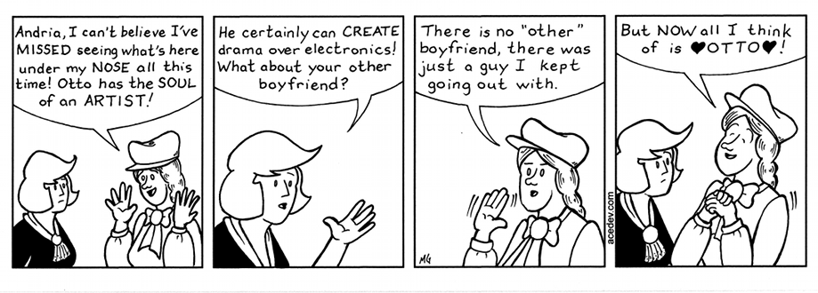 acedev comic, webcomic for Monday 27 Mar 2017

