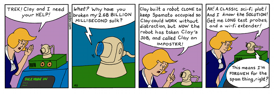 acedev comic, webcomic for Wednesday 06 Sep 2017
